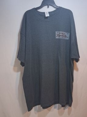 Others Follow Charcoal Gray Crewneck T-Shirt with Chest Logo